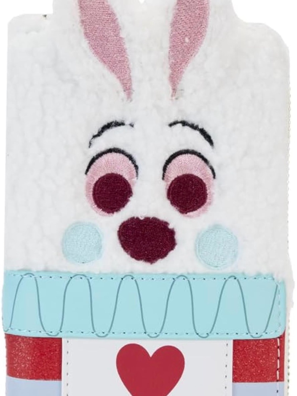 Loungefly Disney Alice in Wonderland White Rabbit Zip Around Wallet